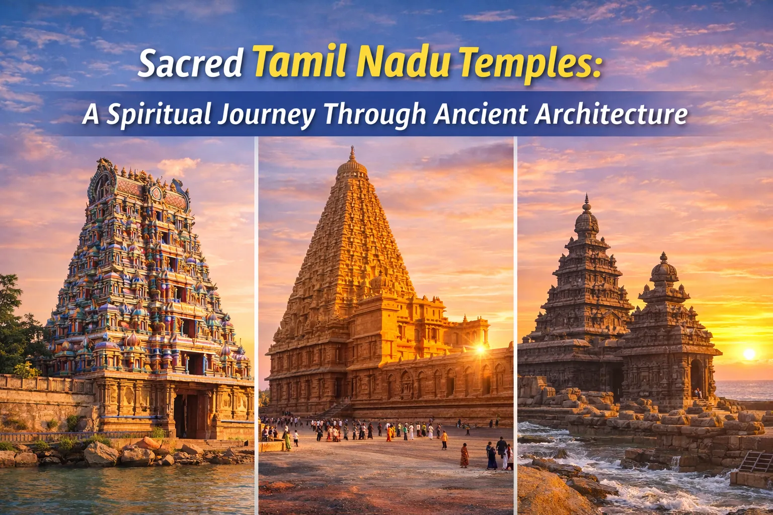 Sacred Tamil Nadu Temples: A Spiritual Journey Through Ancient Architecture
