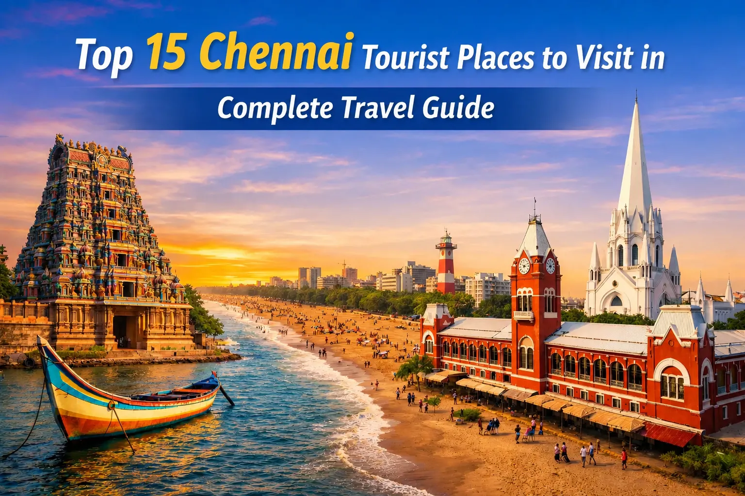 Top 15 Chennai Tourist Places to Visit: Complete Travel Guide